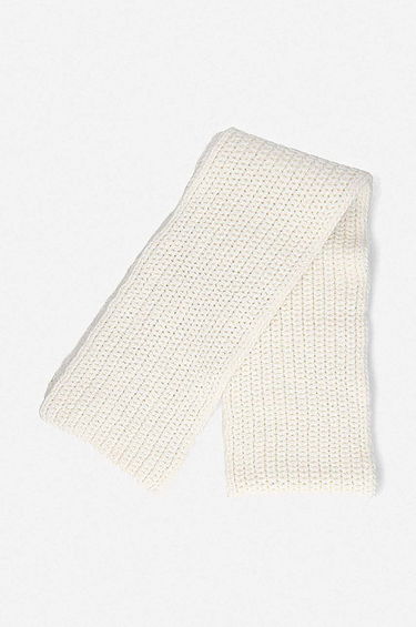 Шал WOOD WOOD Knit Scarf Бяло | 12239100.4038, 0