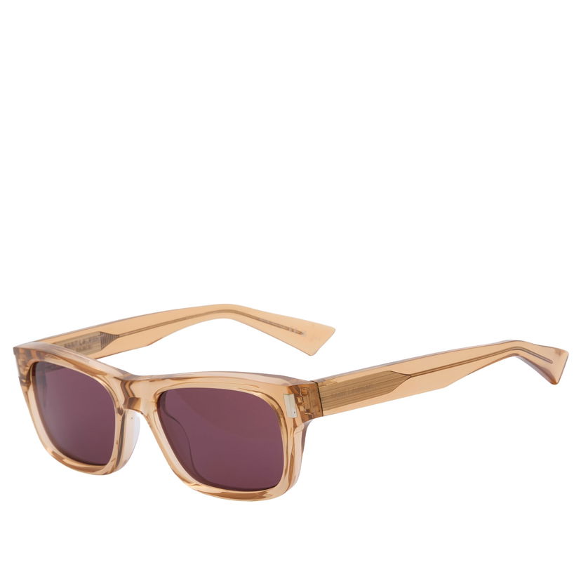 Слънчеви очила Saint Laurent Saint Laurent SL 83 Square Sunglasses Кафяво | SL-83-005