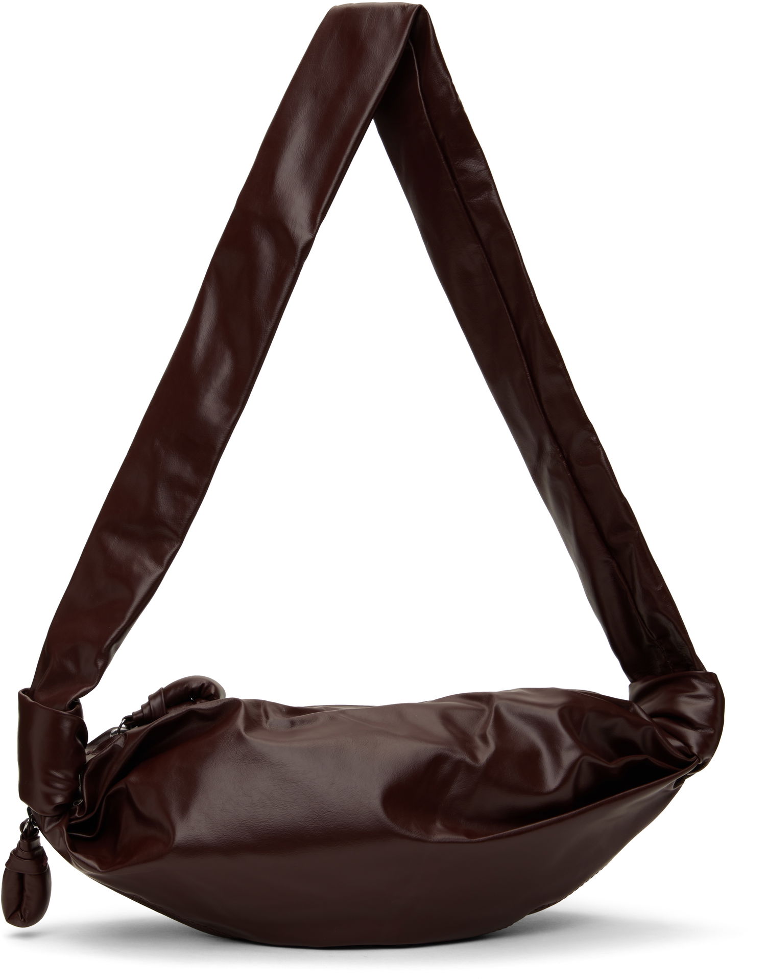 Дамска чанта LEMAIRE Small Soft Croissant Bag Бургунди | BG0092 LL0028, 0