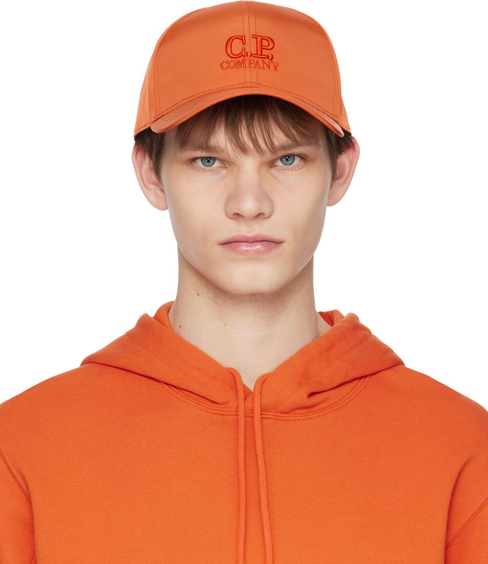 Шапка с козирка C.P. Company Goggle Cap Оранжево
 | 14CMAC146A-005904A, 0