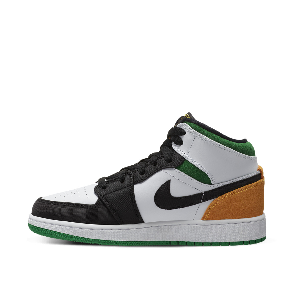 Кецове и обувки Jordan Air Jordan 1 Mid SE GS "Oakland" Бяло | BQ6931-101, 1