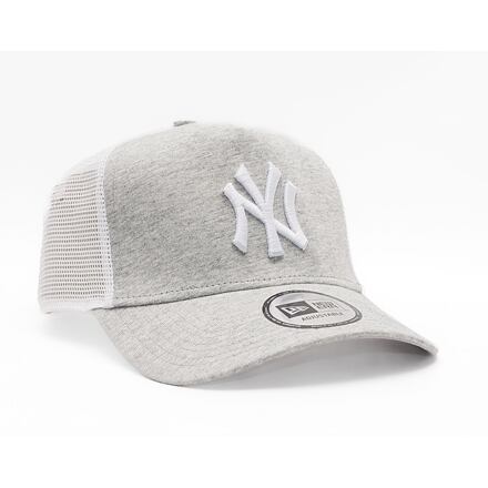 Шапка с козирка New Era 9FORTY A-Frame Trucker MLB Jersey Essential New York Yankees - Graphite Сиво | 12381106, 0