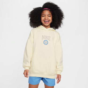 Суитчър Nike Nike Sportswear Club Fleece Girls' Hoodie Жълто | HJ3371-113, 1