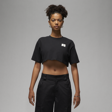 Съкратен топ Jordan Crop Top Черно | DZ3211-010, 0