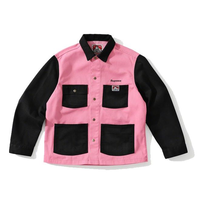 Яке Supreme Ben Davis Chore Coat Розово | SUP-FW19-385