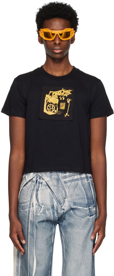 Тениска Ottolinger Ottolinger Patch Graphic T-Shirt Черно | 1501408, 0