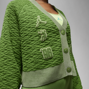 Пуловер Jordan UNION x Bephies Beauty Supply Women's Cardigan Зелено | FD4250-377, 4