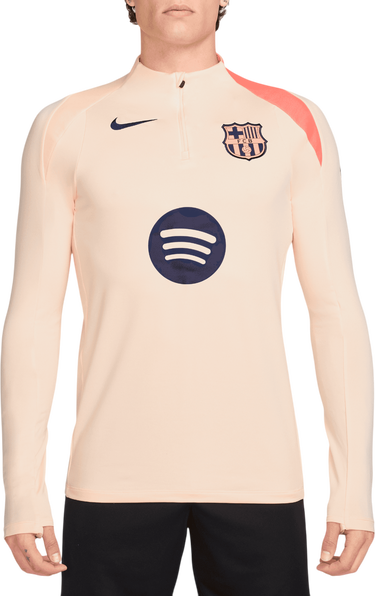Тениска Nike FC Barcelona Dri-FIT Strike Soccer Knit Drill Top Бежово | hm3350-808, 0