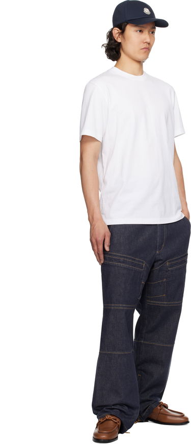 Шапка с козирка Moncler Moncler Genius Mercedes-Benz by NIGO Crewneck T-Shirt Тъмно синьо | K14018C0000489AB9, 3