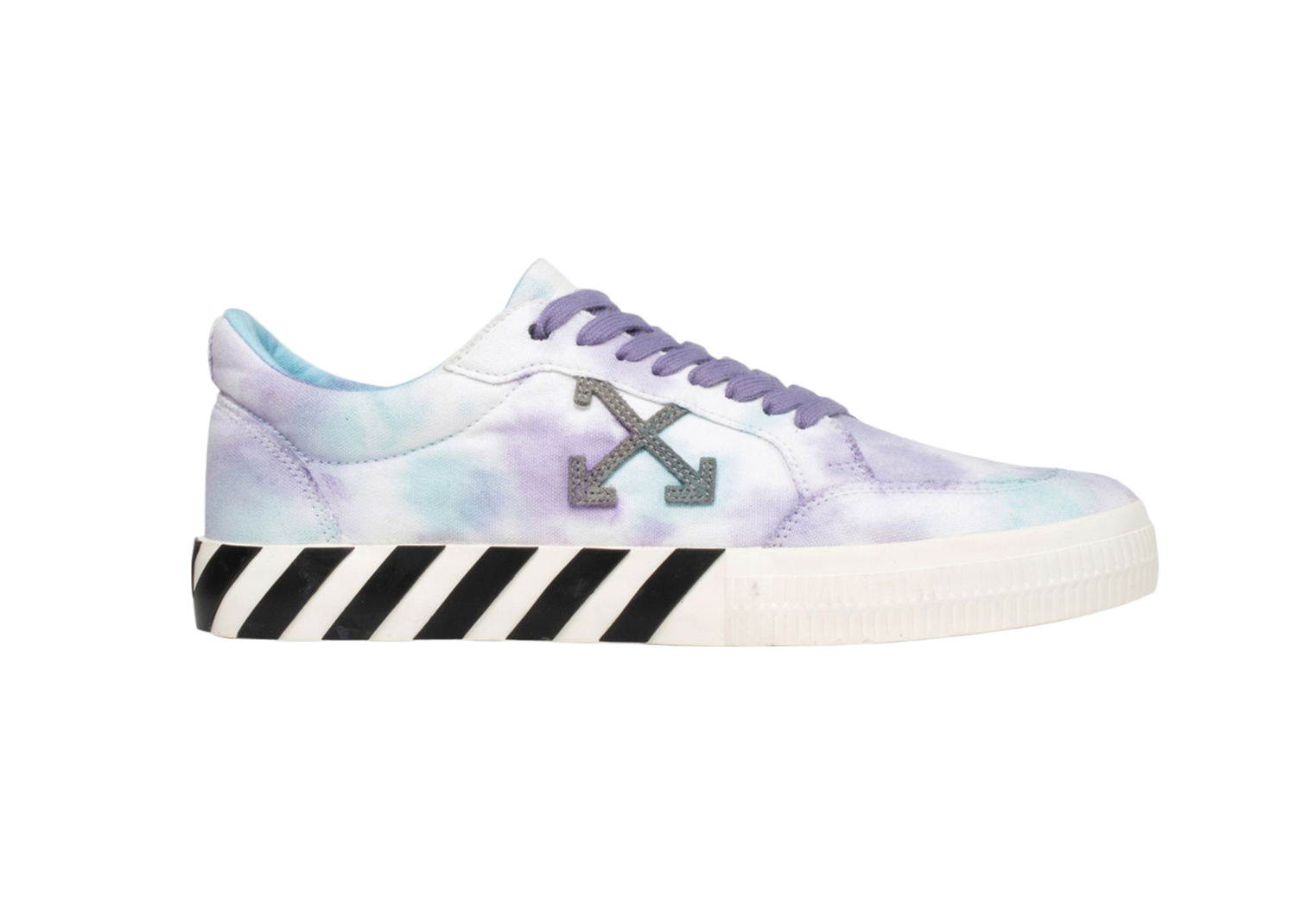 Кецове и обувки Off-White Low Vulc "Lilac Tie Dye" Лилаво | OMIA085E20FAB0020136, 0