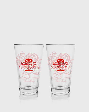 Домашен декор EDWIN Edwin Supply Tanuki Graphic Cola Glasses - Pack of 2 Червено | I035937-H400, 3