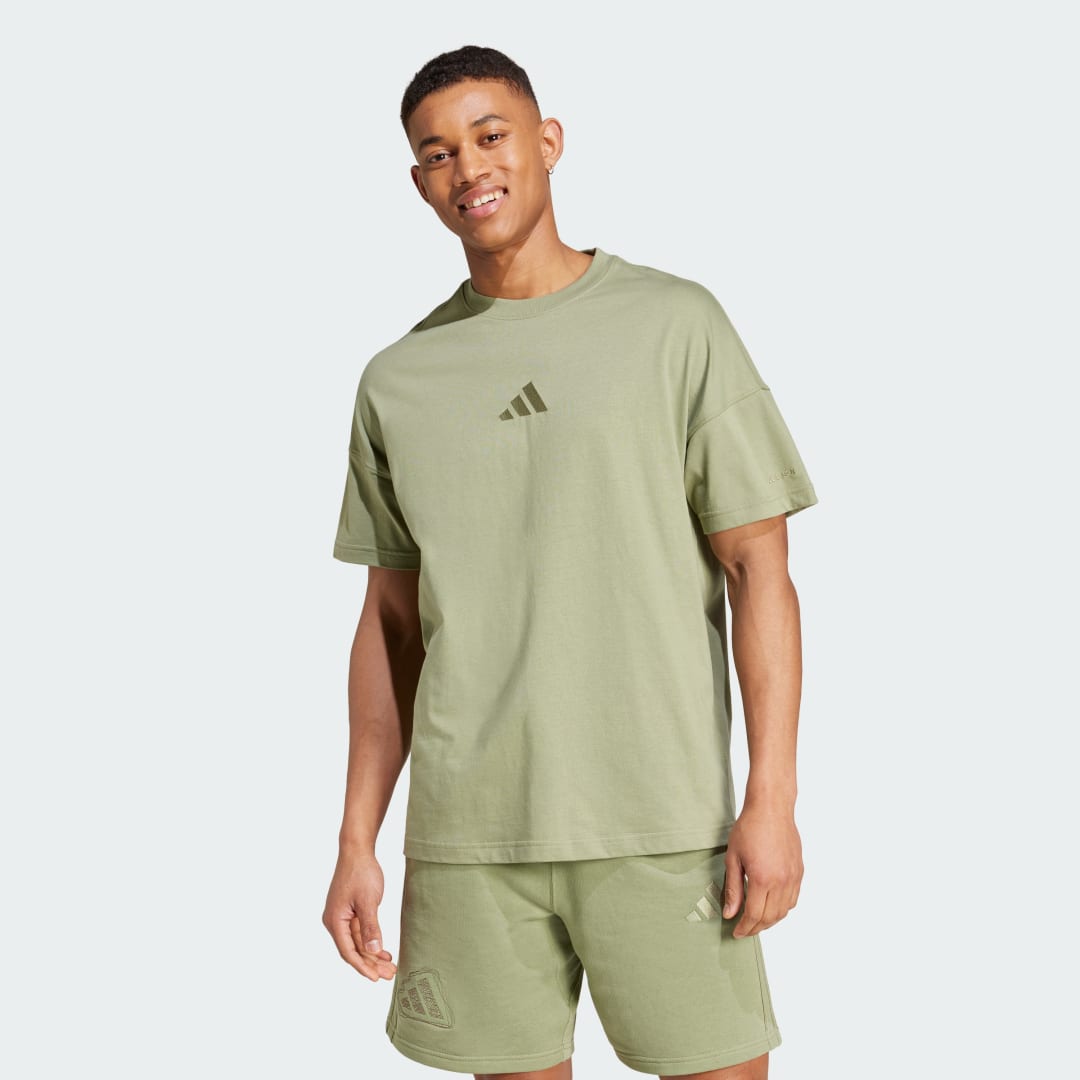 Тениска adidas Performance ALL SZN T-Shirt Green Зелено | JD1010, 0