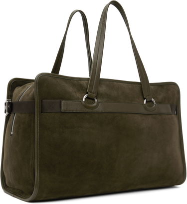 Голяма пазарска чанта Burberry Burberry B Clip Holdall Duffle Bag Зелено | 8107756, 2