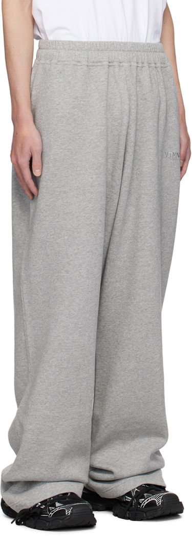 Спортни панталони VETEMENTS Embroidered Sweatpants Сиво | VL22SP100G, 1