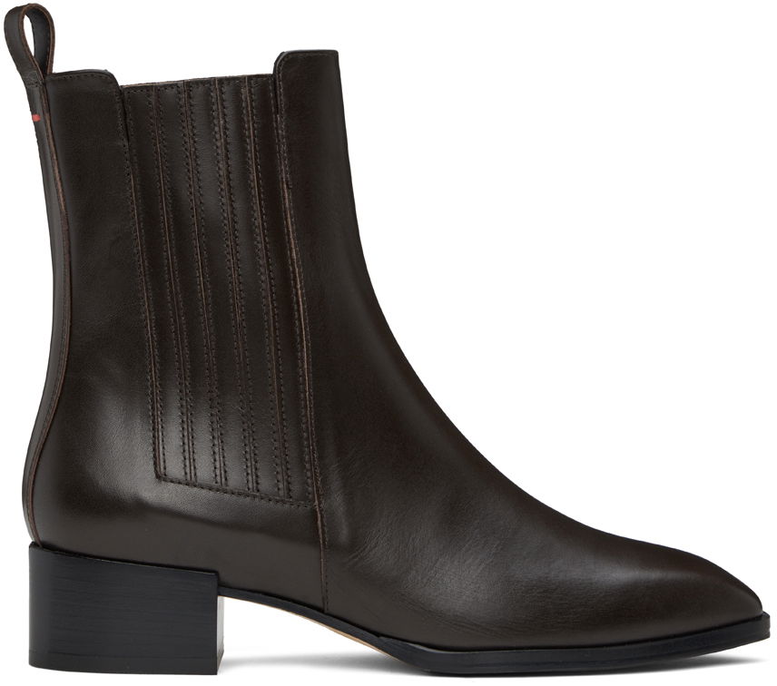 Облекло Aeyde Aeyde Neil Ankle Boots Кафяво | A11-AB-NOOS40BL-222-953-001, 0