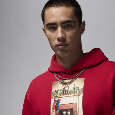 Суитчър Jordan Jumpman "Chimney" Fleece Hoodie Червено | HQ5654-687, 1
