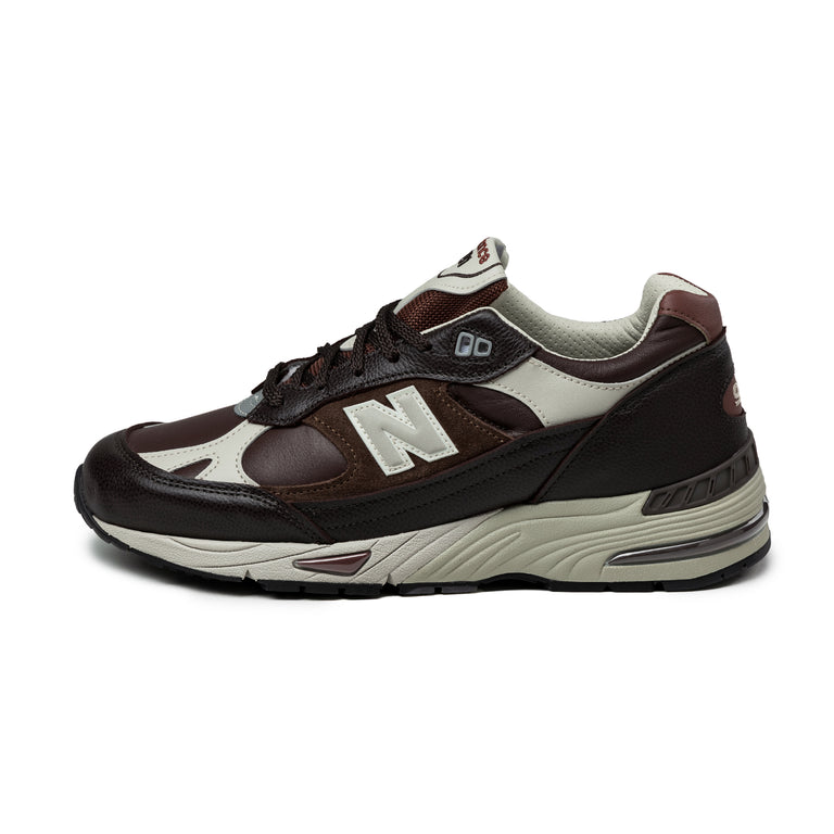 Кецове и обувки New Balance 991 Made in England Кафяво | M991GBI, 0