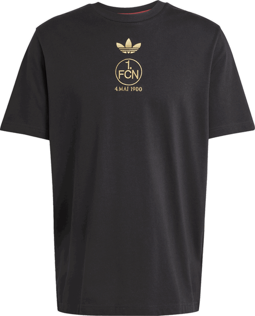 Тениска adidas Originals 1. FC Nürnberg 125th Anniversary T-Shirt Черно | 6fcnjf0608