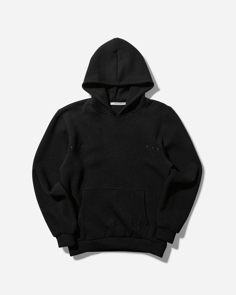 Суитчър AFFXWRKS Hoodie With Hood Черно | 1604 BLACK