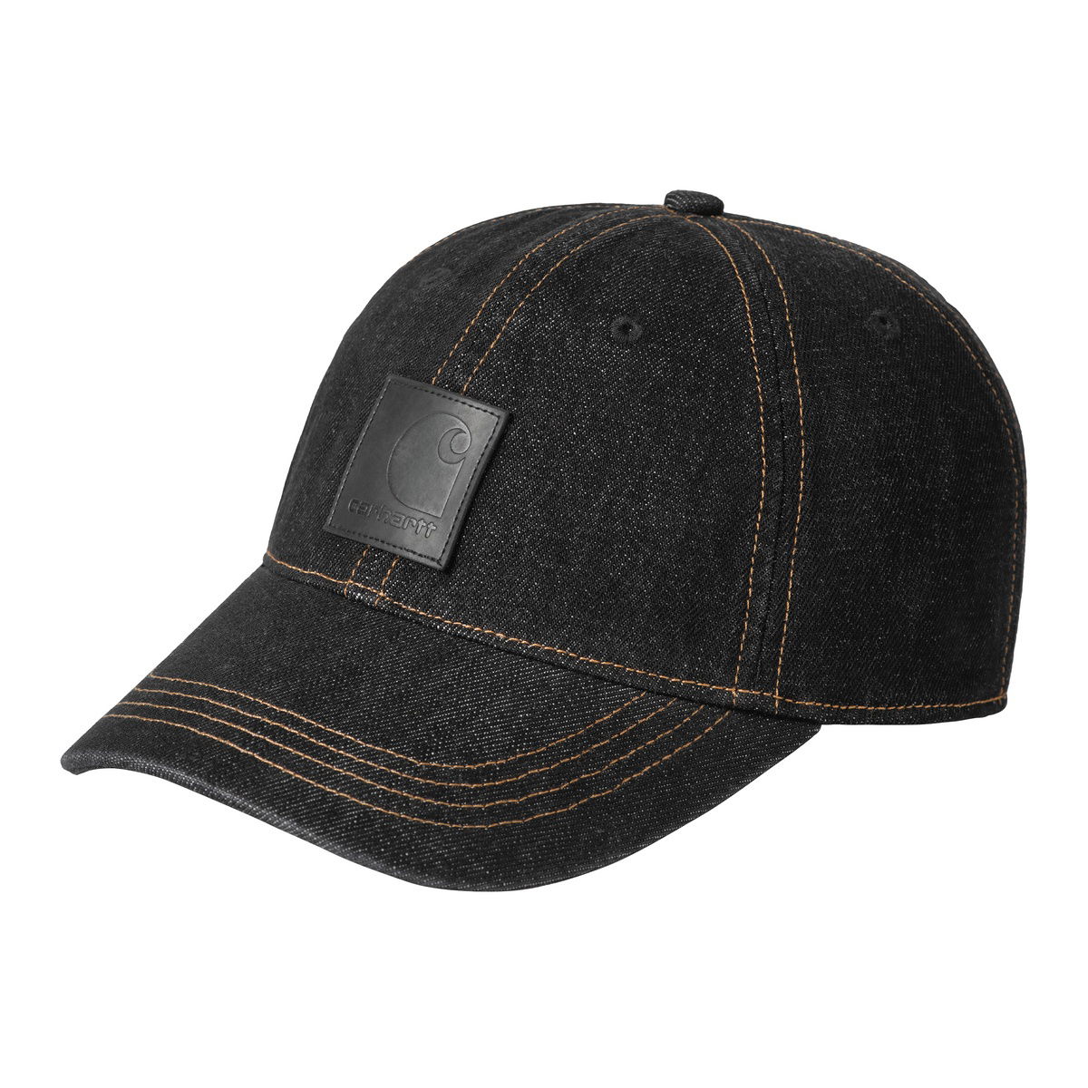 Шапка с козирка Carhartt WIP Bleached Denim Baseball Cap Черно | I034471_6, 0