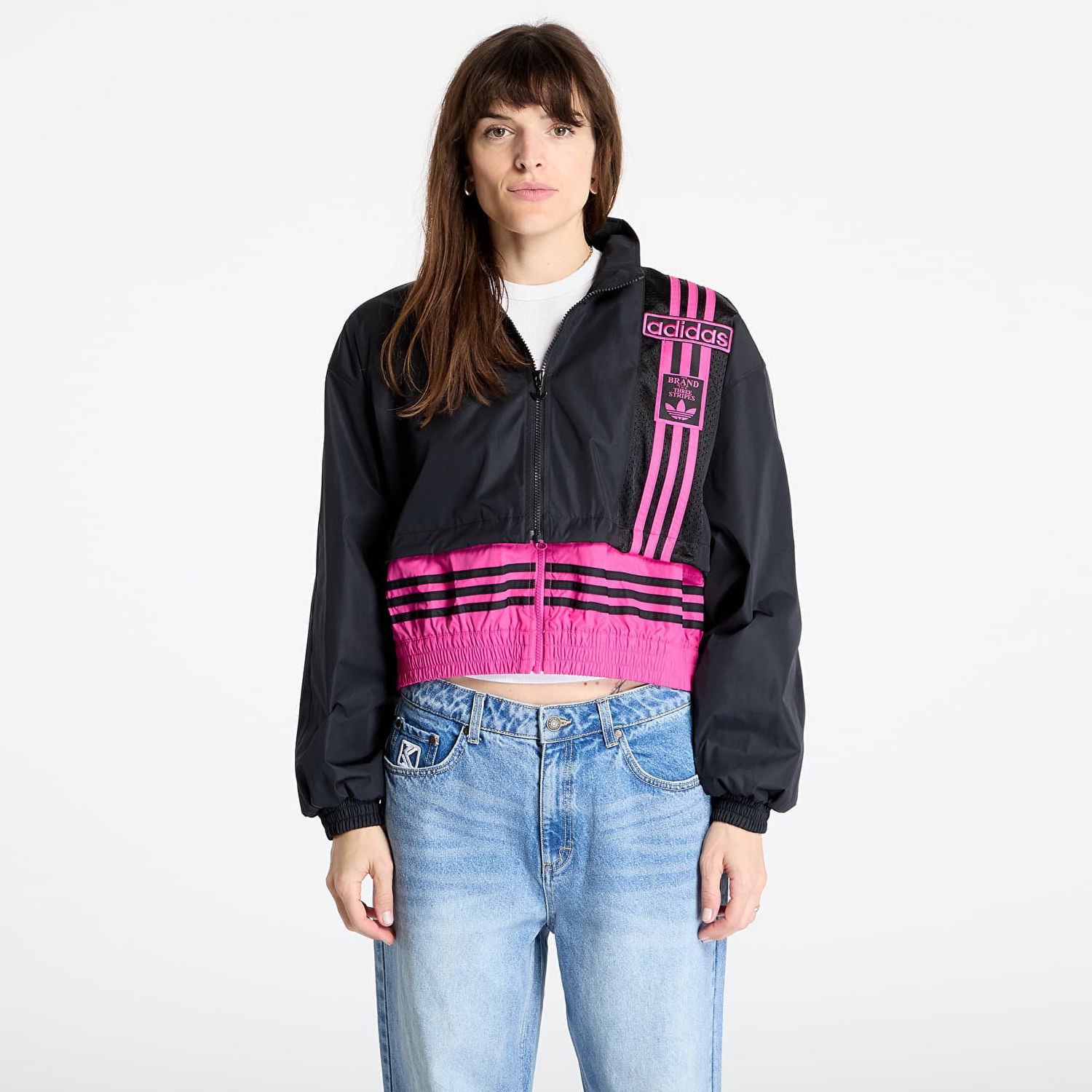 Ветровка adidas Originals adidas Adibreak Woven 2-in-1 Track Jacket Черно | JD0097, 0