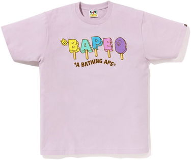 Тениска BAPE A Bathing Ape Popsicle Graphic T-Shirt Size L Лилаво | 001TEJ301069M-PRP, 0
