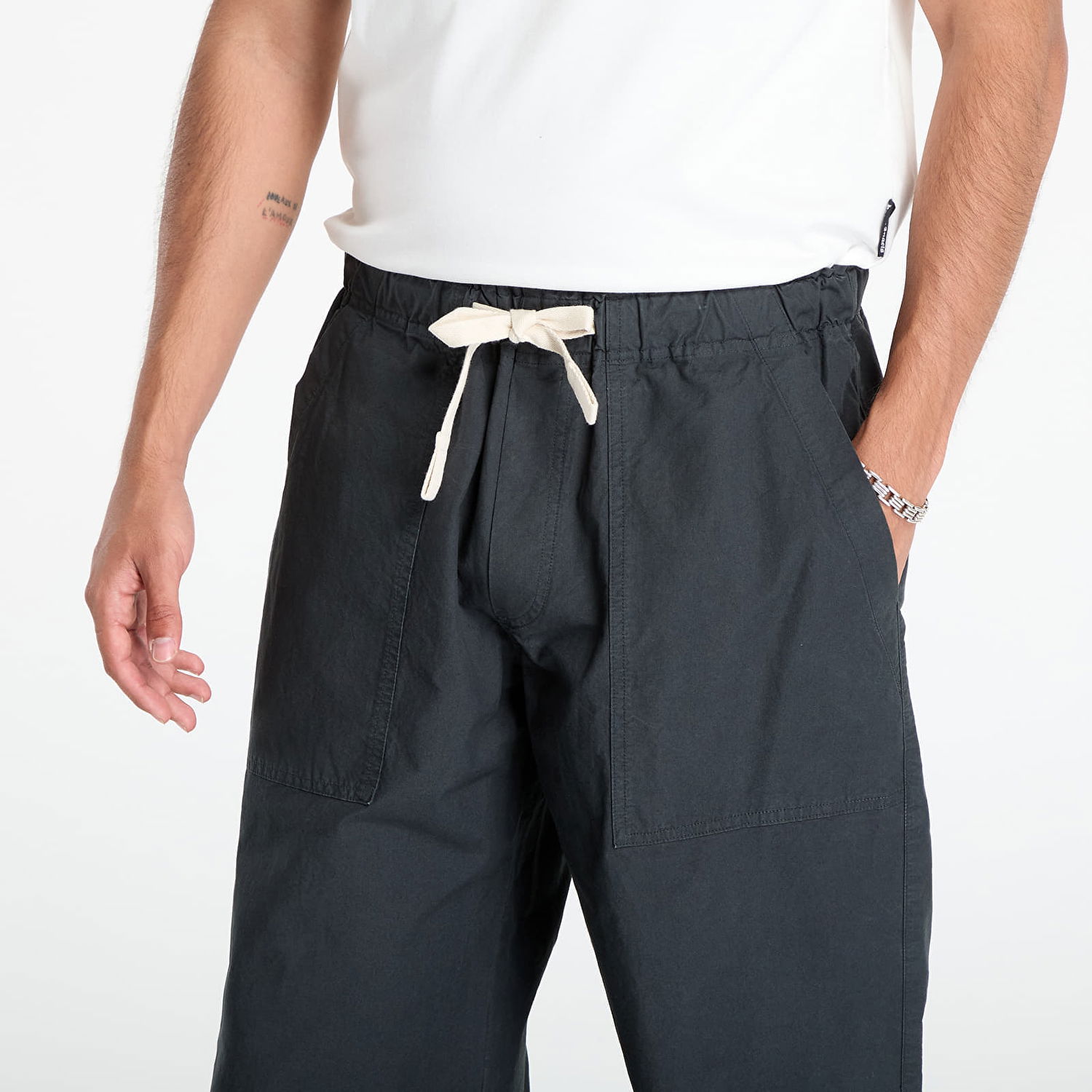 Панталони Palm Angels Palm Angels Loose Pants Сиво | PMCA117F25FAB0011310, 1