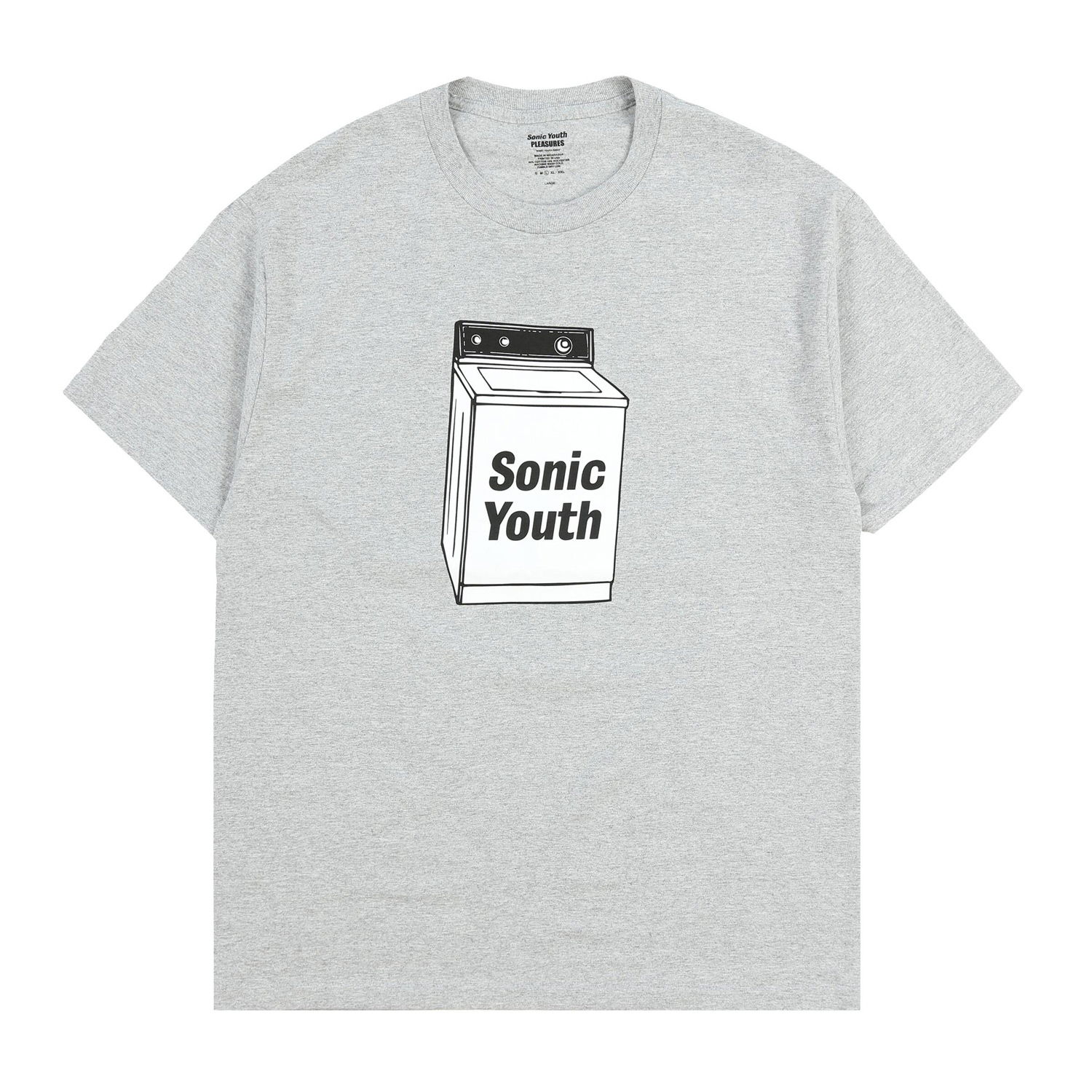 Тениска Pleasures Techpack Tee Heather Grey Сиво | P23SY020-GREY, 0