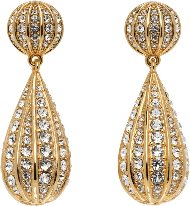 Valentino Garavani 'Poetique Des Gouttes' Crystal-Embellished Drop Earrings