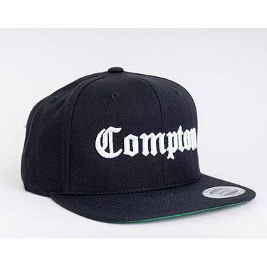 Шапка с козирка Urban Classics Urban Classic Compton Snapback Black Черно | MT271, 0