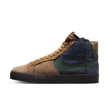 Кецове и обувки Nike SB Zoom Blazer Mid Premium Бежово | FZ3306-200, 2