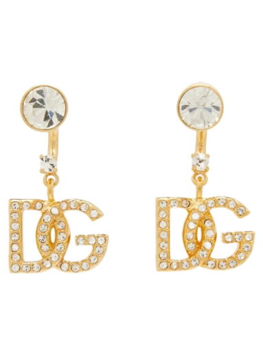 Обеци Dolce & Gabbana Logo Earrings Металик | WEN6L1W1111-ZOO00