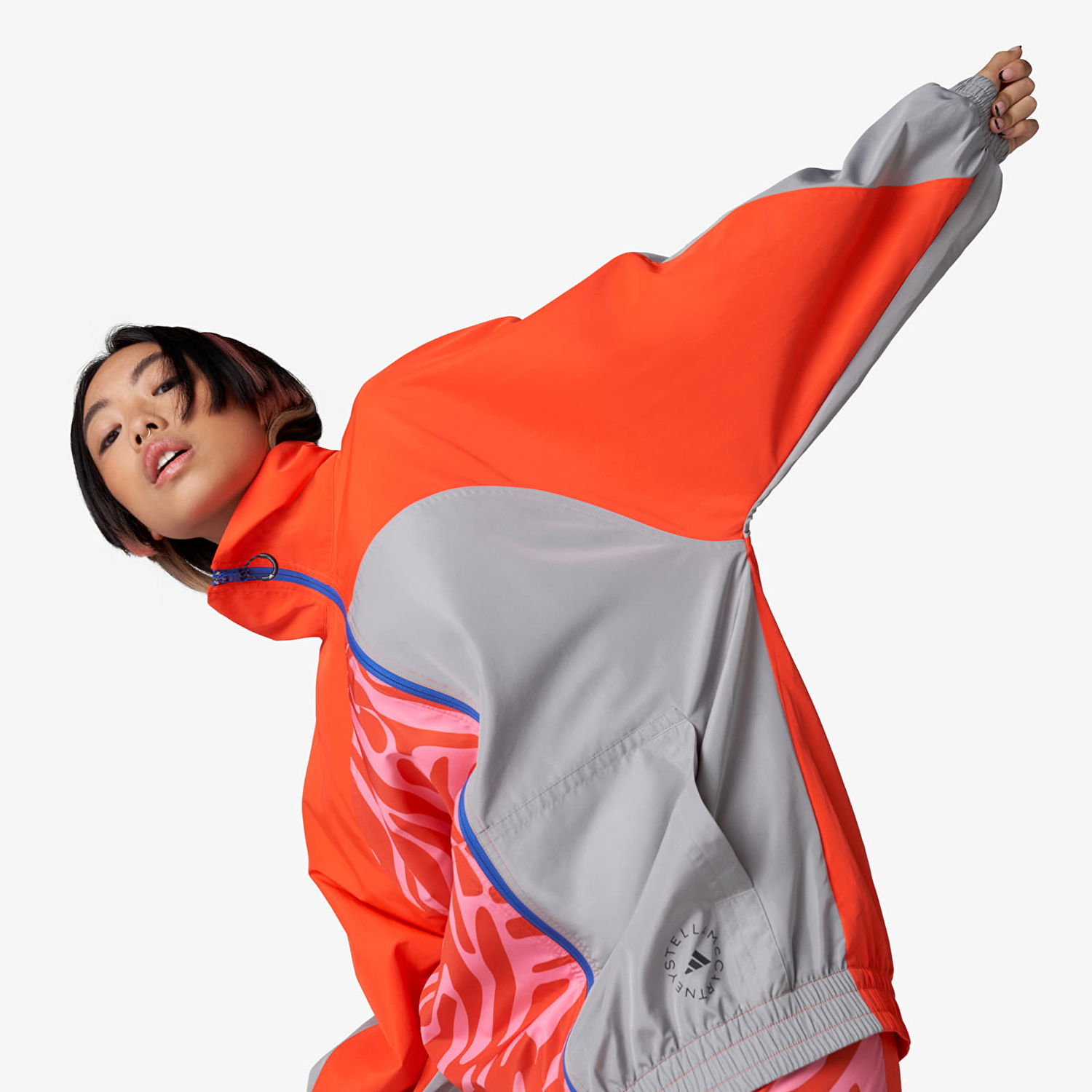 Яке adidas Originals Stella McCartney x Sportswear Woven Track Top Zappos Многоцветен | H59949, 1