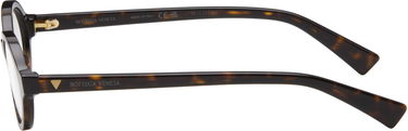 Слънчеви очила Bottega Veneta Bottega Veneta Triangle Stud Logo Round Glasses Кафяво | BV1367O-002, 2