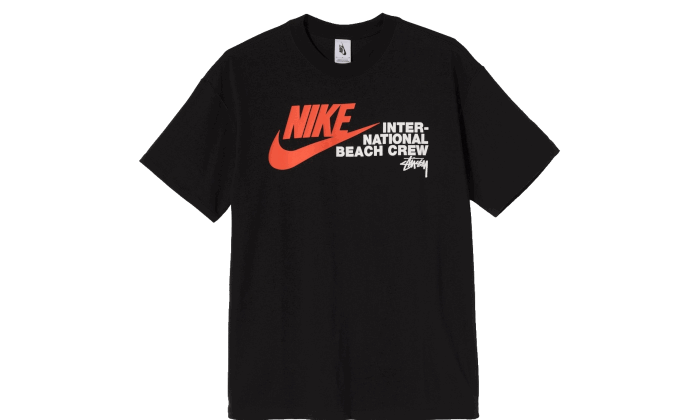 Тениска Nike Stüssy x International Beach Crew Черно | DD3070-010, 0