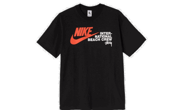 Тениска Nike Stüssy x International Beach Crew Черно | DD3070-010, 0