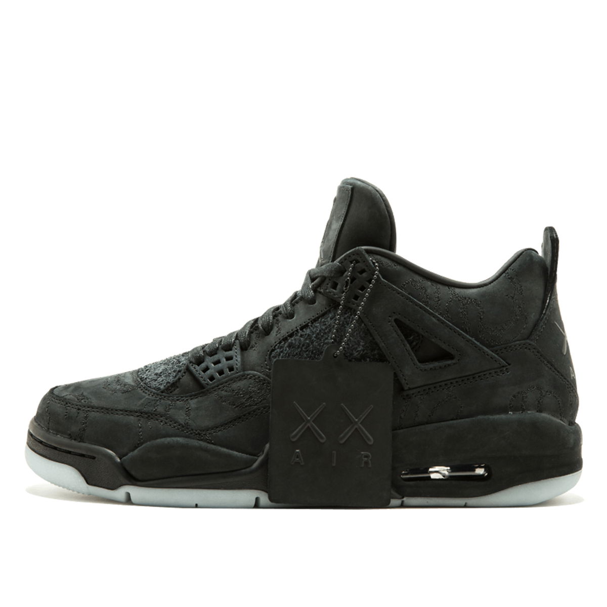 Кецове и обувки Jordan KAWS x Air Jordan 4 Retro ''Black'' Черно | 930155-001, 1