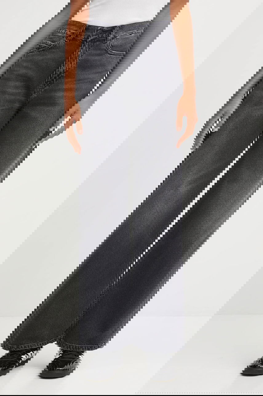 Дънки Carhartt WIP Carhartt WIP Jane Pant Wide-Leg Jeans Сиво | I030497.894L, 0