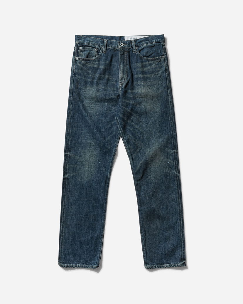 Панталони Neighborhood Washed Denim DP Mid Pants Синьо | 242XBNH-PTM06 IN