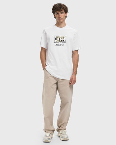 Тениска Les Deux Mix Tape Graphic T-Shirt Бяло | 1000737-201, 1