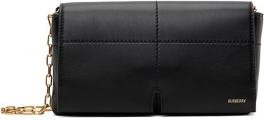 Дамска чанта Burberry Burberry Mini Snip Chain Bag Черно | 8103309, 0