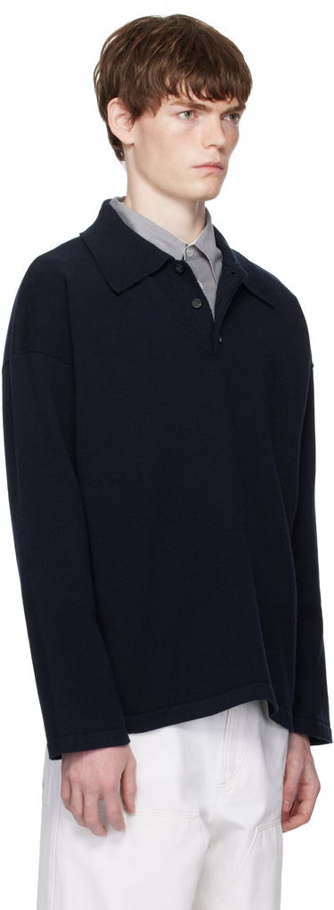 Пуловер A.P.C. A.P.C. Manuel Knit Polo Кафяво | WOASB-H23454, 4