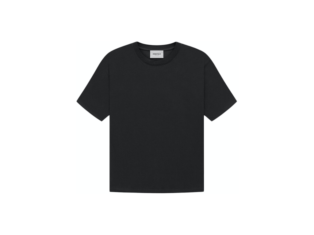 Тениска Fear of God Essentials S21 T-shirt Black Limo Черно | 125SU212060F, 1