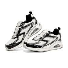 Кецове и обувки Skechers Uno Черно | 177425-WBK, 6