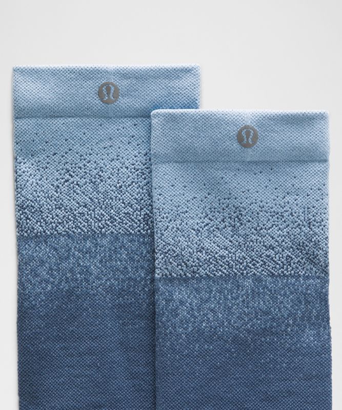 Чорапи lululemon Power Stride Crew Socks Ombre L Синьо | prod20003723, 1