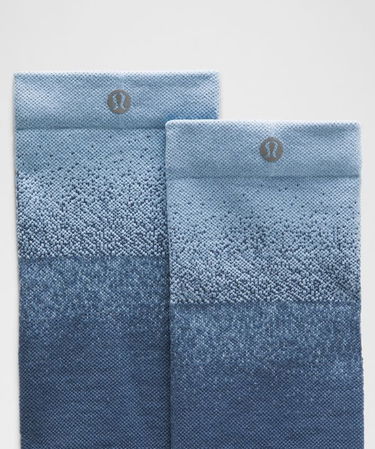 Чорапи lululemon Power Stride Crew Socks Ombre L Синьо | prod20003723, 1