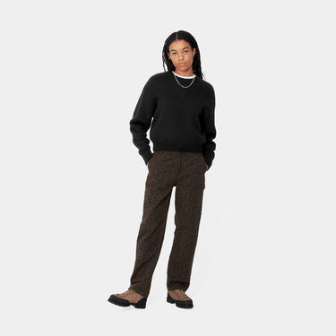 Пуловер Carhartt WIP Merton Cropped Crewneck Sweater Черно | I033910_8, 1