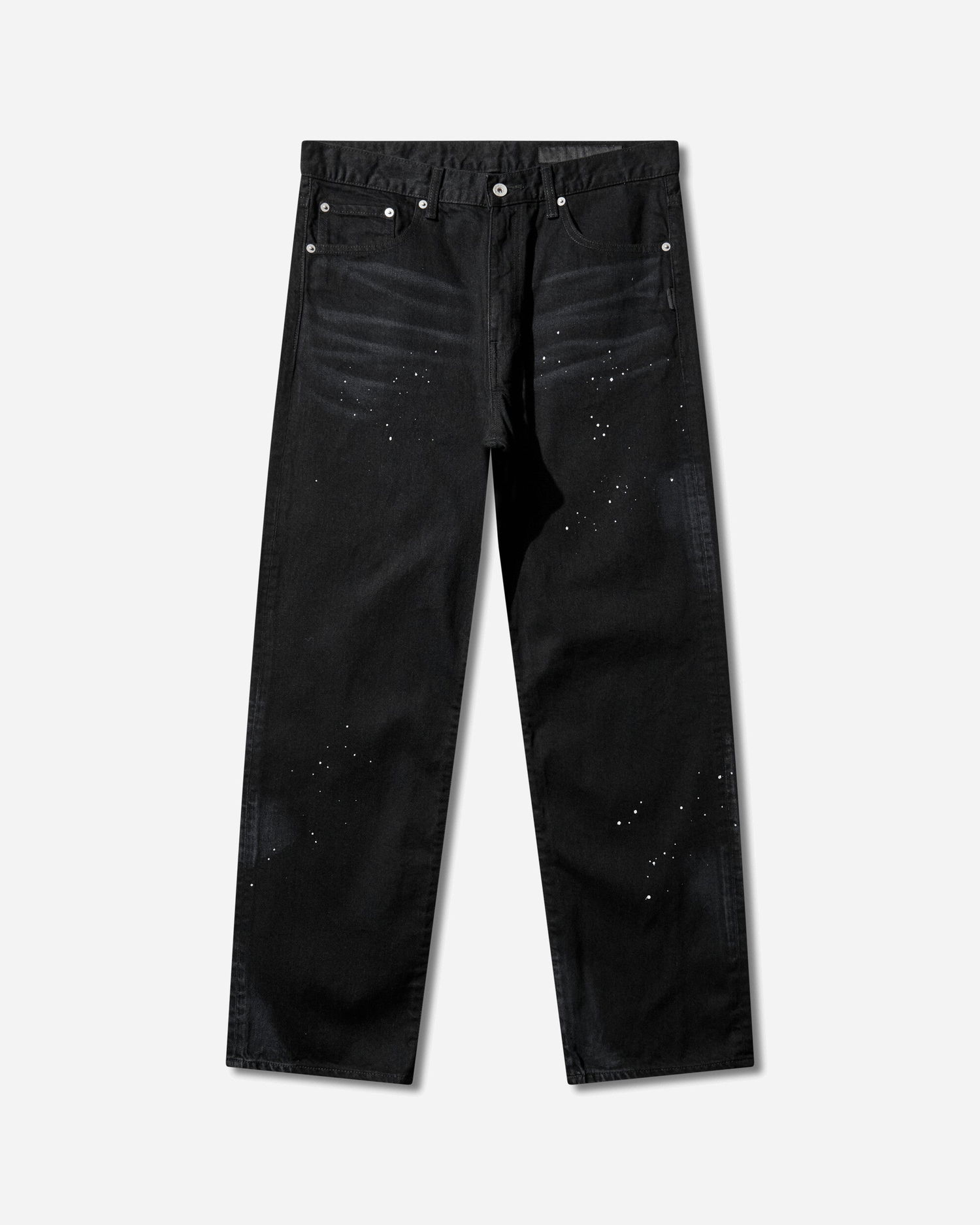Дънки Neighborhood Washed Basic Paint Splatter Pants Черно | 252AQNH-PTM07 BLACK, 1