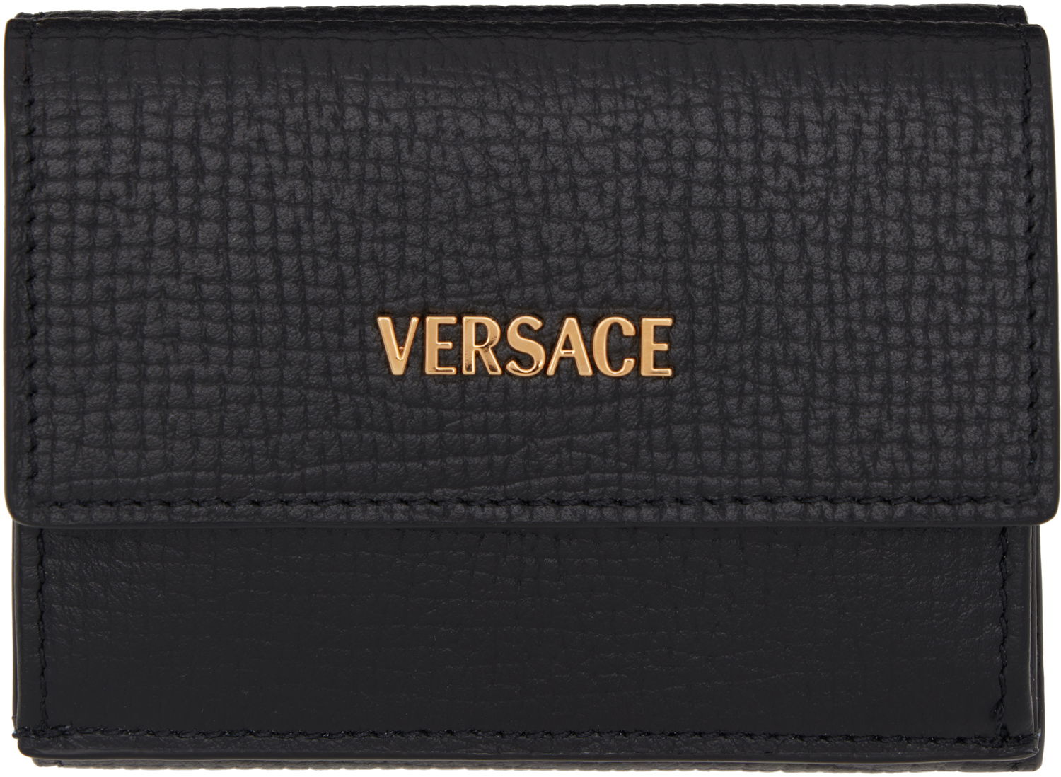 Портфейл Versace Versace Myth Trifold Wallet Черно | 1019270_1A13695, 0