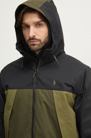 Ветровка Polo by Ralph Lauren Hooded Lightweight Colorblock Jacket Зелено | 710955629, 4